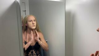 Sexy Blonde Drag Transformation