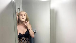 Sexy Blonde Drag Transformation