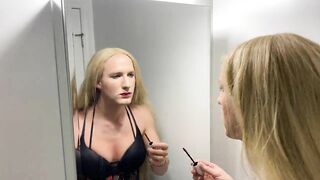 Sexy Blonde Drag Transformation