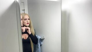 Sexy Blonde Drag Transformation