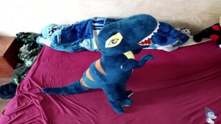 Blue dinosaur t-rex Final