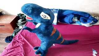 Blue dinosaur t-rex Final