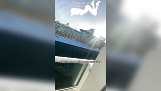 Fucking a hot Blonde on a Family Cruise