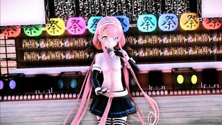 【MMD】Efu-chans - Paradise Jodo【R-18】