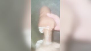 Sloppy Shower Blowjob