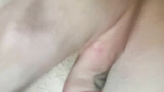 Tiny unshaven pussy finger fucking wanting MORE ????