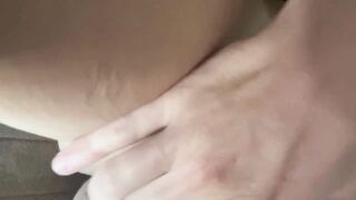 Tiny unshaven pussy finger fucking wanting MORE ????