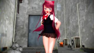 【MMD】(BDSM) Ichika-chans Halloween is a luck【R-18】