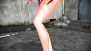 【MMD】(BDSM) Ichika-chans Halloween is a luck【R-18】