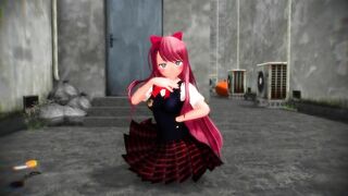 【MMD】(BDSM) Ichika-chans Halloween is a luck【R-18】