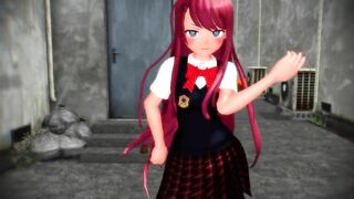 【MMD】(BDSM) Ichika-chans Halloween is a luck【R-18】