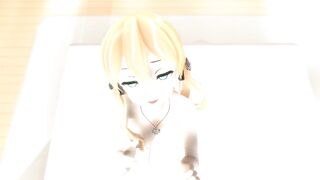 【SEX-MMD】Prinz Eugen - PiNKCAT-PELO + Sex in the end【R-18】