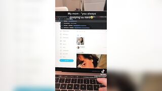 Tik-Tok 100k views big boobies natural girl making onlyfans meme!