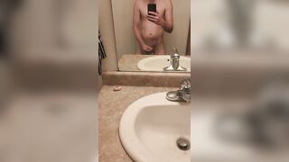 Pov daddy pounds your pussy In the bathroom