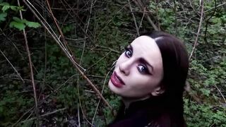 SPANKING IN THE FOREST (Aurora Whitewhale)