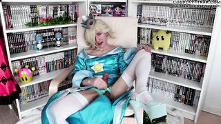 Rosalina alone in the library