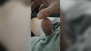 Moaning Morning Wood Cum Shot