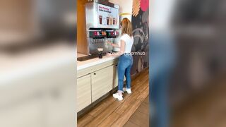 McDonald’s  restroom blowjob diosaera &zeus