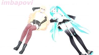 Imbapovi - Miku, Lindsey, Balloons and Blow Kisses Inflation