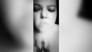 Smoking bbw demon