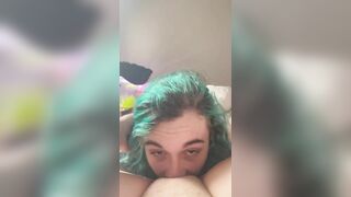 cute emo boy eats my little pussy