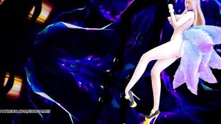 [MMD] K/DA - The Baddest Ahri Hot Striptease League of Legends KDA