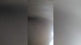 cheating wife big ass creampied in doggy style by black friend and he eats his own cum