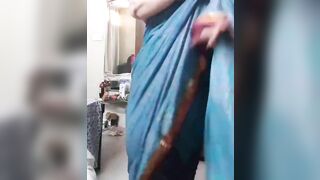 indian step mom teasing step son with big ass