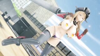 mmd kancolle r18 commander she a sex officer 3d hentai