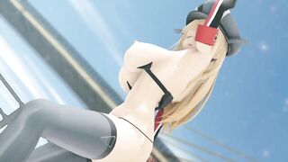 mmd kancolle r18 commander she a sex officer 3d hentai