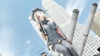 mmd kancolle r18 commander she a sex officer 3d hentai