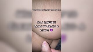 Cuck Hubby Wanks & Spunks Over Dirty Talking British BBW Slutwifes Ass