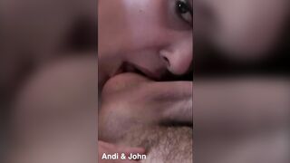 My Slut Sucking On My Balls