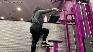 Thick Big Ass Latina Working Out