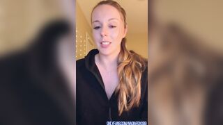 Cute Camgirl Professionally Rates Your Cock! POV