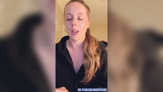 Cute Camgirl Professionally Rates Your Cock! POV