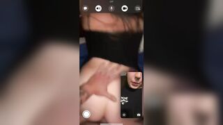 Daddy pounds Wifeys Pussy while we FaceTime our GF Full video on OF (waterworks_69)