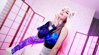 KDA girls get group sex Leah Meow