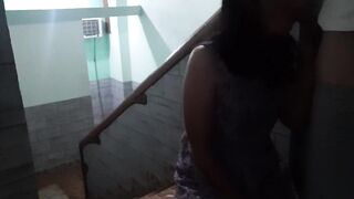 Pinay MILF Stepmom and Stepson (pt.8) OUTDOOR SEX - Muntik ng mahuli ng GF