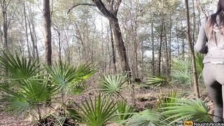 Hiking & Peeing In The Woods Forever (4K Public Nature Pissing)