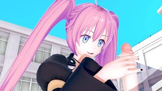 Milim Nava Tensei ara Slime datta ken 3D HENTAI 1/6