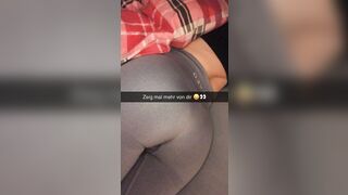 German Gym Girl wants to fuck old friend on Snapchat