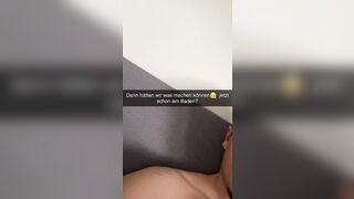 German Girl wants to fuck older guy on Snapchat