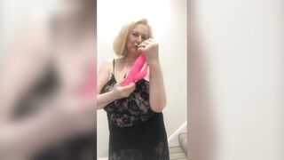 Easter pink rampant rabbit pussy fuck