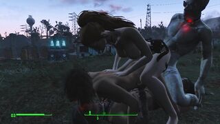 Fallout 4 Orgy and Sex | Porno game