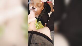 Tikaah© ???? 24yo Sucking female dog Milf Swallow Facial Spit Roommate Big Dick French Amateur