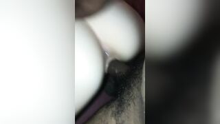 Quivering Married Milf takes BBC anal cream