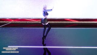 [MMD] CL - Tie A Cherry Evelynn Sexy Kpop Dance League of Legends KDA