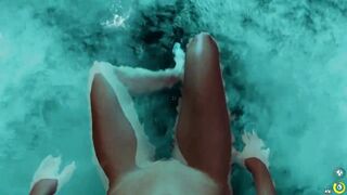 House Party Video Game Masturbating in the Hottub