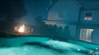 House Party Video Game Masturbating in the Hottub